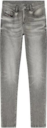 Diesel Slim Jeans 2019 D-Strukt - Heren - Slim Fit Jeans - Grijs - W33 - Katoen - Jeans