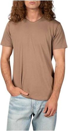 Anonym Apparel Tops, Heren, Bruin, L, Katoen, Milo T-shirt