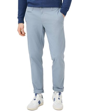 Brax Brax pantalon flatfront model lichtblauw katoen normale fit