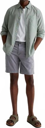 AG - Adriano Goldschmied Mens Wanderer Short In Sulfur Ocean Breeze