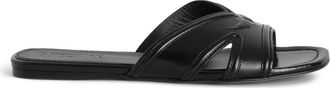 Zadig&Voltaire Azora Slide Sandal in Noir at Nordstrom, Size 10Us