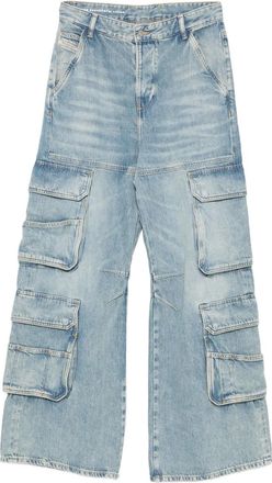 Diesel Jeans cargo con tasche - Blu