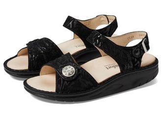 Finn Comfort Suasalito Womens Sandals Black Delizia : EU 42 (US Womens 11.5-12) Medium, Leather