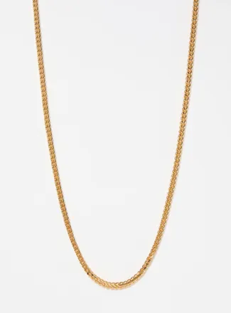 Le 31 Mens Stainless-sT-Shirtl curb-link chain