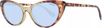 Polaroid Womens Pld 4109s Cat Eye Sunglasses - Tan - One Size