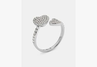 Kate Spade New York Yours Truly Pave Heart Ring