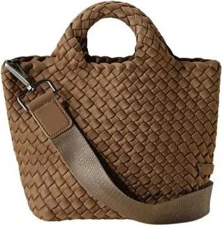 Naghedi Tassen, Dames, Bruin, ONE Size, St Barths Small Tote