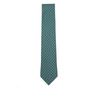 Ferragamo Ties Blue, Green