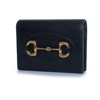 Gucci Gucci, Horsebit 1955 leren kaarthouder/portemonnee