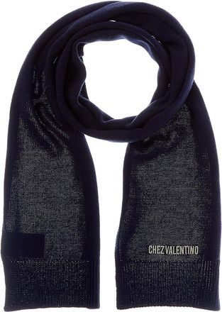 Valentino Chez Valentino Wool-Blend Scarf