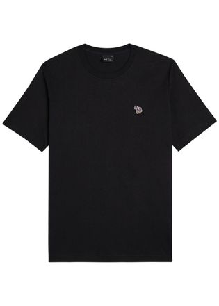 Paul Smith Appliqu&eacute;d Cotton T-shirt - Black - S