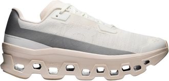 On Womens Cloudmonster Void Running Shoes Sneakers, Ivory - Seashell, 9.5