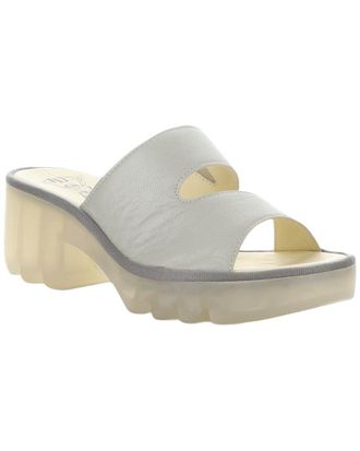 FLY London Tech Leather Sandal