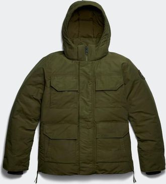 Canada Goose Parka Maitland en coton (Hommes, Military Green, TG)