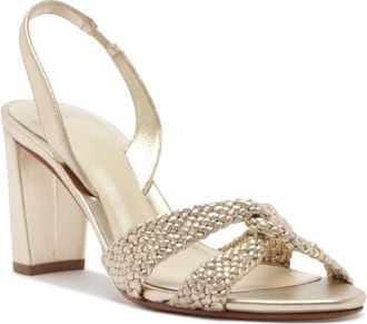Alexandre Birman Sabrina Slingback Sandal in Golden at Nordstrom, Size 11.5