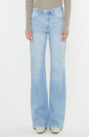Kancan Juliany High Rise Holly Flare Jeans in Light Wash at Nordstrom, Size 28