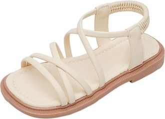 Generic YIzdegg Childrens Sandals Girls - Roman Sandals Summer Sandals with Adjustable Childrens Sandals Boho Flat Sandals Comfortable Kids Sandals Breathable