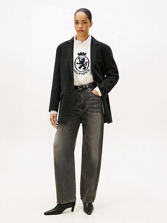 Tommy Hilfiger Mid Rise Relaxed Barrel Leg Jeans