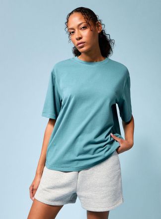 I.FIV5 Womens Oversized stretch cotton T-shirt