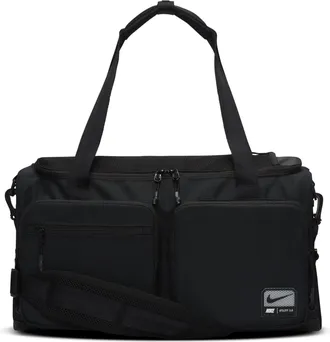 Nike Utility Power 2.0 Duffel Bag Black White FN4206-010