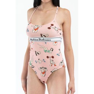 Moschino Womens Pink Cotton Bodysuit Clothing