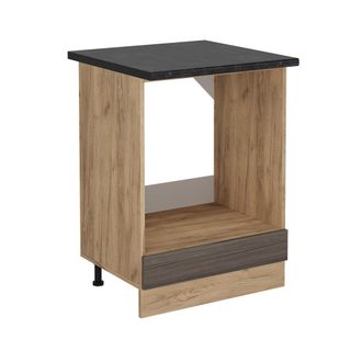 Vicco Armario Para Horno Empotrado R-line, Gris Noble, 60 Cm, Et Antracita