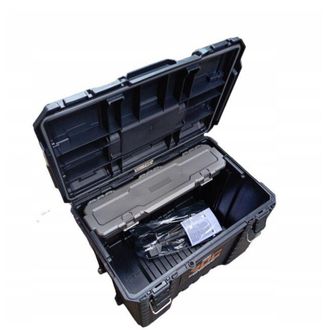 Keter Roc Pro Gear - Caja De Herramientas De Almacenamiento De Herramientas Xl, Color Negro Y Gris - Keter