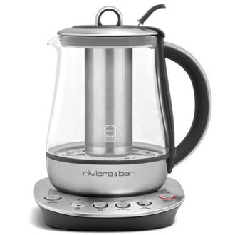 Riviera & Bar Tetera-tetera 2 En 1 1,2l 1300w Acero Inoxidable - Bth540 - Riviera & Bar