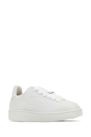 Burberry Leather Sneaker - White