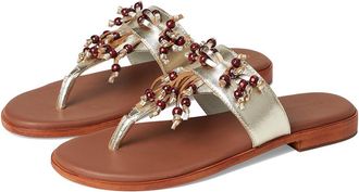 Free People Vegan Sadie Sandals Womens Dress Sandals Gold Metallic : EU 37.5 (US Womens 7.5) M