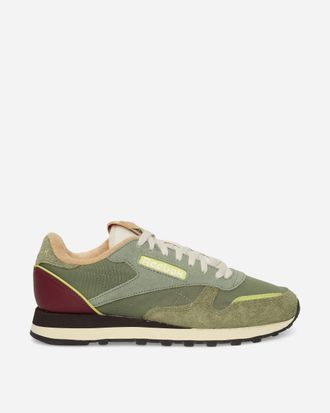 Reebok Classic Leather Premium Sneakers Grit Green