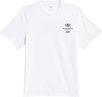 adidas Skateboarding x Temple of Skate Crane T-Shirt Asia Sizing White KS4335