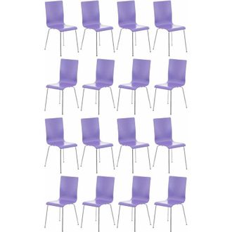 Clp Juego De 16 Sillas De Espera Pepe Lila