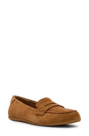 Blondo Felisha Waterproof Loafer in Tan Suede at Nordstrom, Size 7.5
