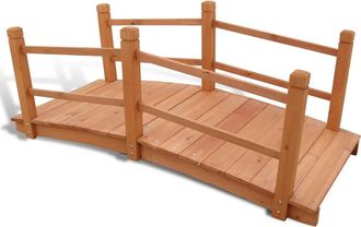 vidaXL Puente Para Jard&iacute;n 140x60x56 Cm Vidaxl