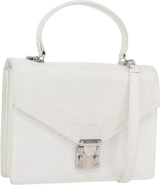 Fendi Pre-owned Vintage Hand Bag - Dames - Vintage Handtas - Wit - ONE Size - Leer - Vintage