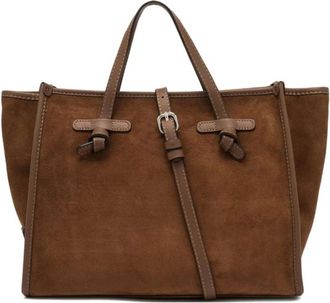 Gianni Chiarini Marcella Shopper - Dames - Shoppers - Bruin - ONE Size - Leer - Tassen