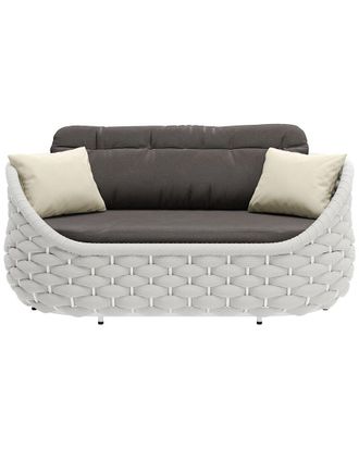 Zuo Coral Reef Outdoor Loveseat