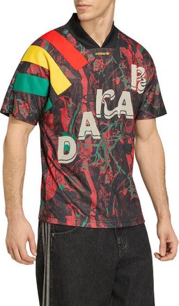 adidas FIFA World Cup 2026 CDMX Soccer Jersey in Black/Semi Screaming Green at Nordstrom, Size Xx-Large