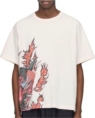 adidas x Y-3 Graphic T-shirt Asia Sizing Chalk White KU2200