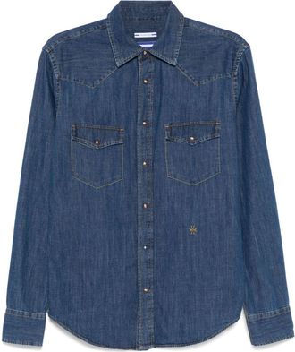 Jacob Cohen Mens Shirts Blue