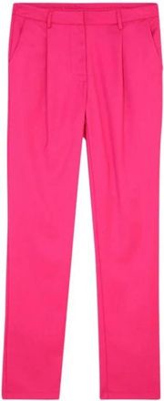 Silvian Heach Slim-fit broek - Dames - Slim Fit Broeken - Roze - 2XS - Polyester - Broeken