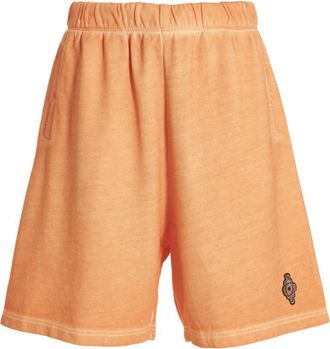 Marcelo Burlon Orange Sunset Cross Bermuda Shorts
