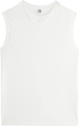 Toteme Cotton Tank - Off White - XS (UK6 /xs)