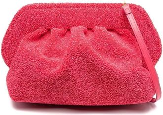 Themoir&egrave; boucl&eacute; clutch bag - women - Polyurethane/Polyester/Cotton - One Size - Pink