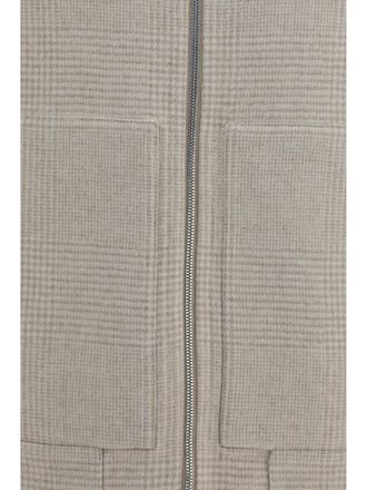 Brunello Cucinelli Mens Jacket Double-Face Cashmere Sand-Camel (capra Hircus) Sand/camel