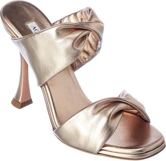 Aquazzura Twist 95 Leather Sandal