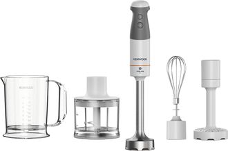 Kenwood Hbm40.306wh Licuadora Batidora De Inmersi&oacute;n 850 W Gris, Transparente, Blanco