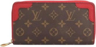 Louis Vuitton Pre-owned Wallets, female, Brown, Size: ONE SIZE Pre-owned Long wallet (bi-fold)