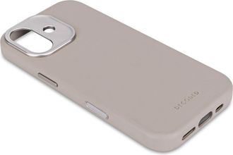 OEM Funda Trasera De Cuero Decoded - Funda Protectora De Cuero Compatible Con Magsafe Para Iphone 17 (arcilla S&oacute;lida)
